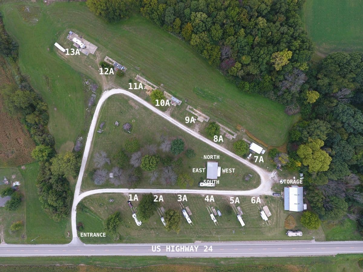 Airial site map